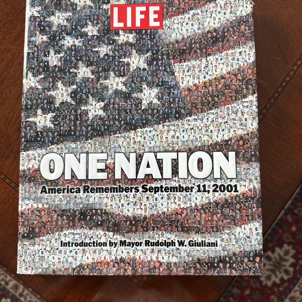 One Nation Book - American Flag Cover